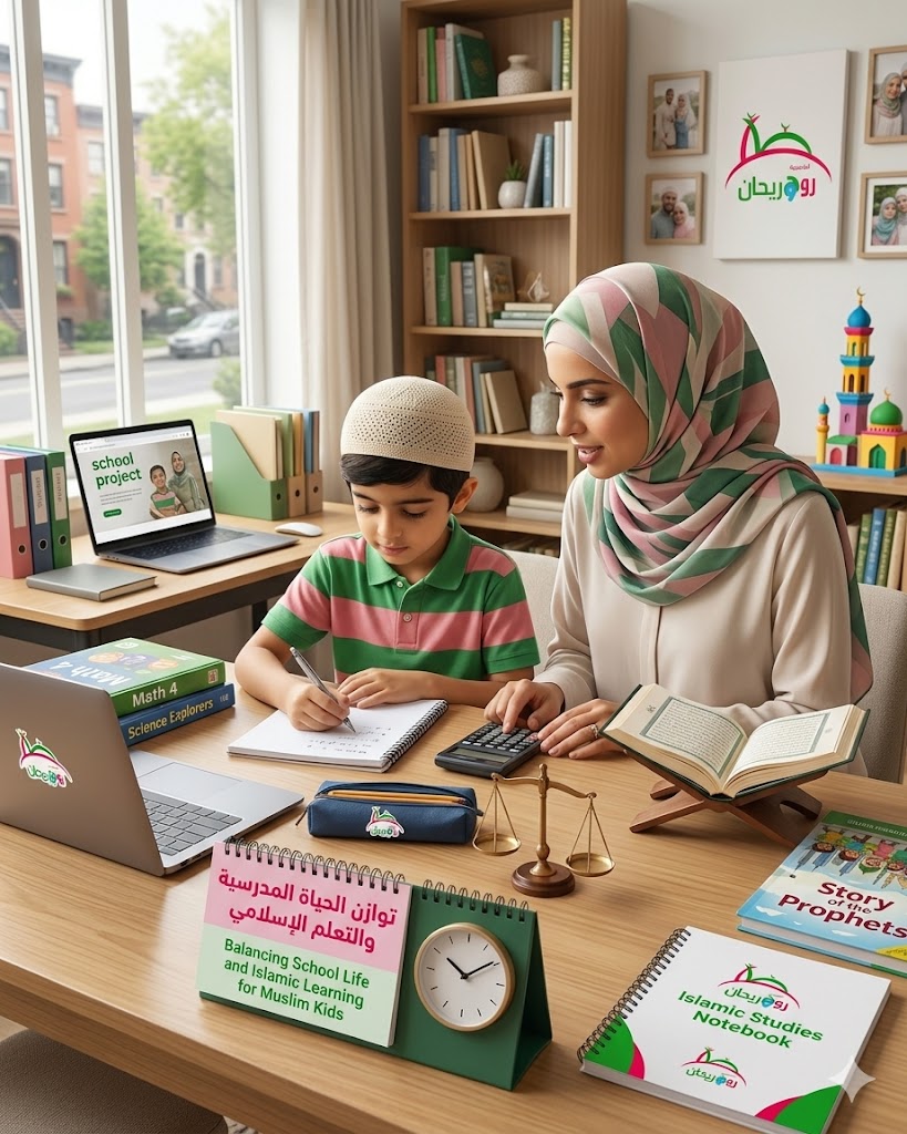 Balancing School Life and Islamic Learning for Muslim Kids 