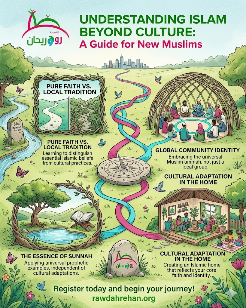 Understanding Islam Beyond Culture: A Guide for New Muslims