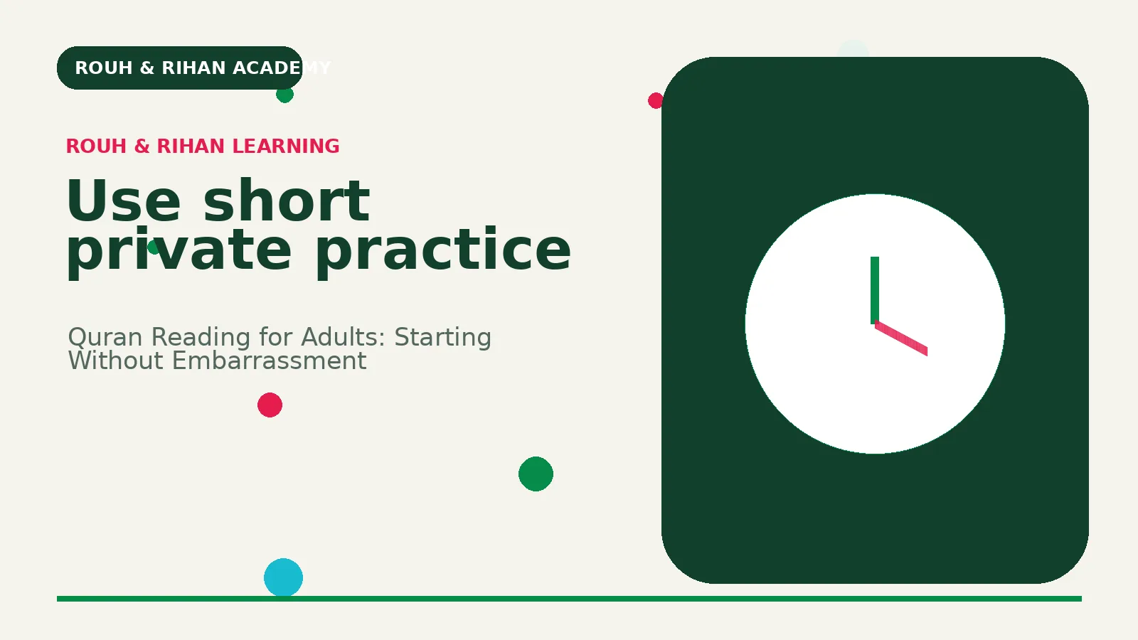 Ghunnah for Beginners: How to Hear and Practise the Nasal Sound
