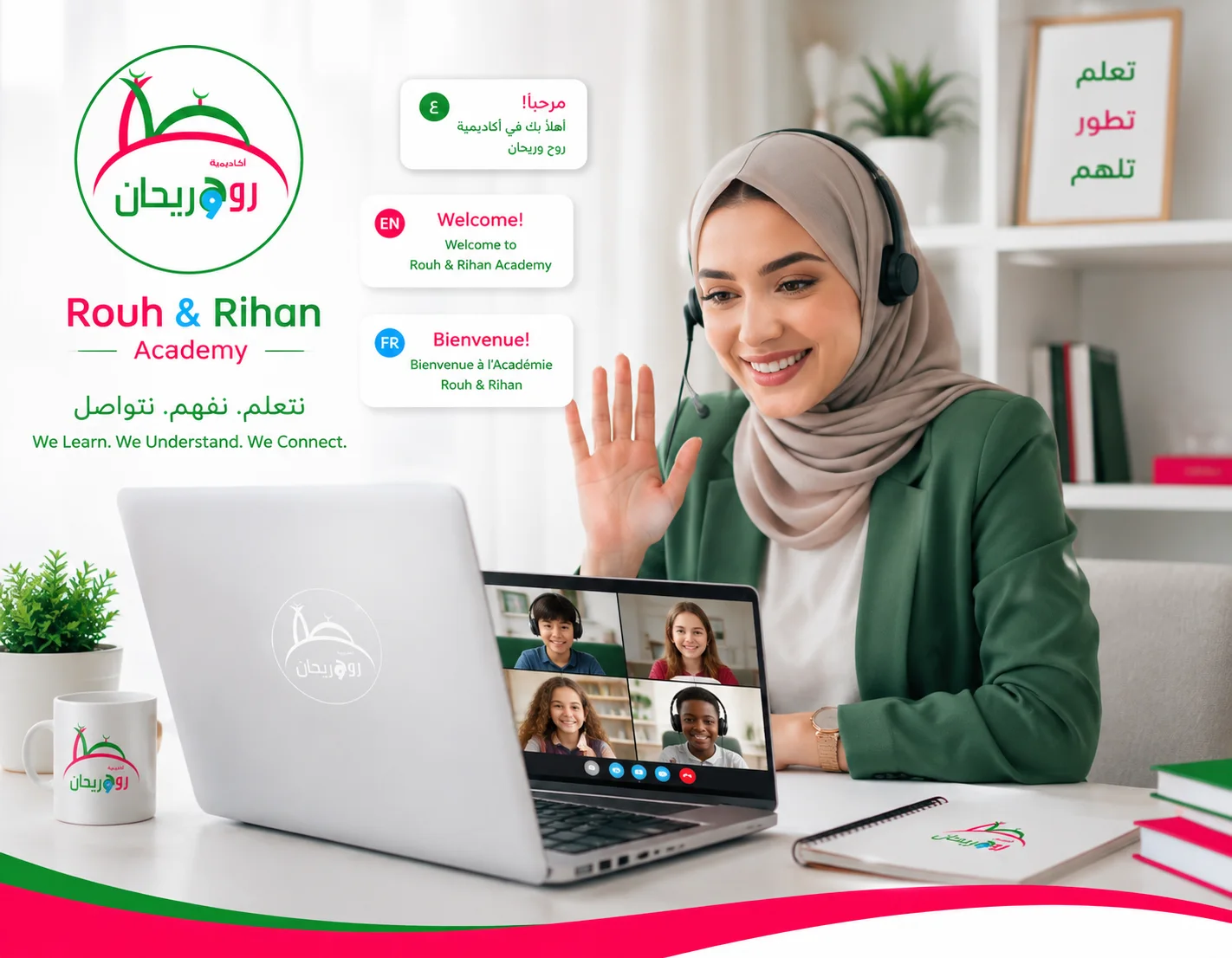 Multilingual online Quran Arabic and Islamic Studies teachers for international students