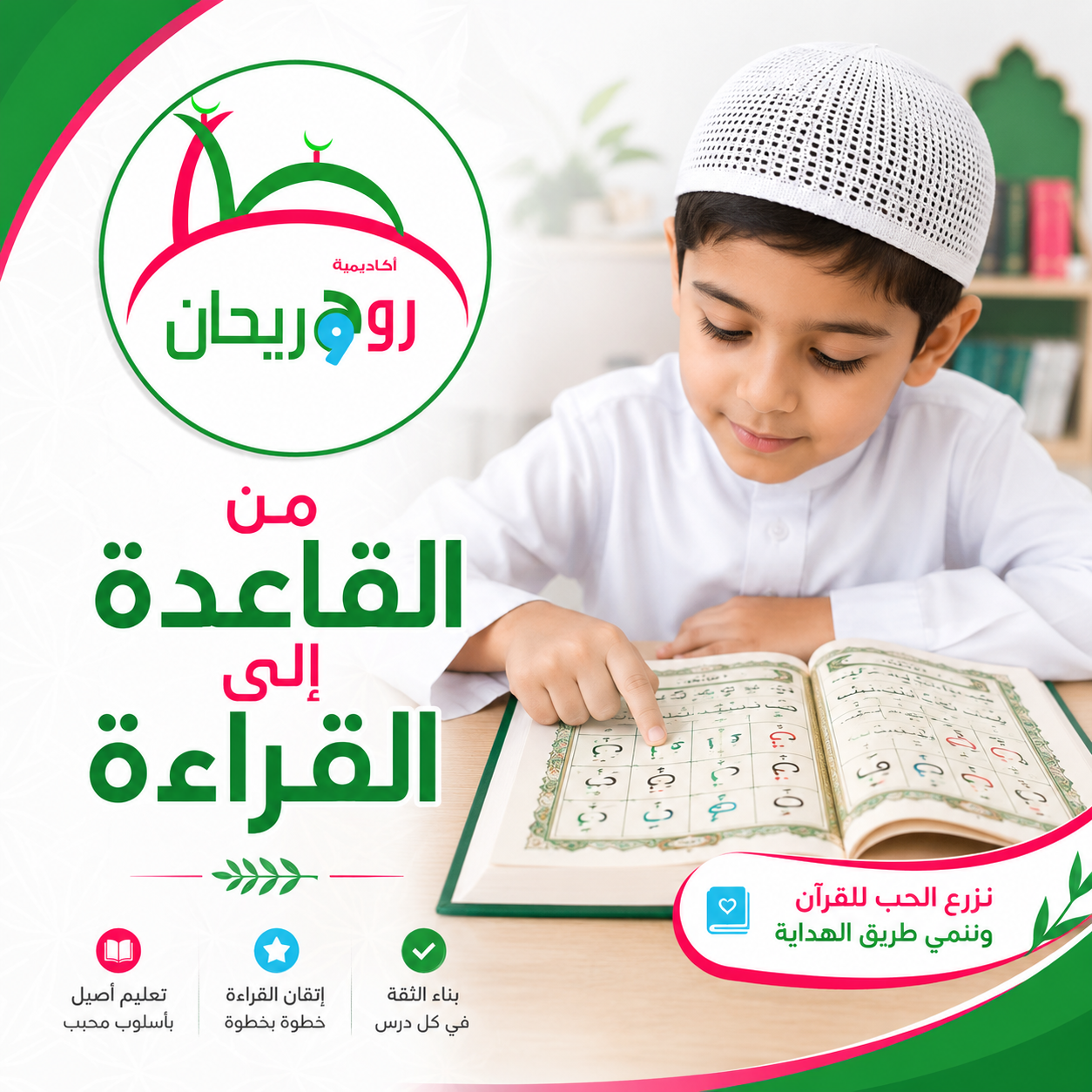From Qaida to Quran: How to Make the Transition Smoothly
